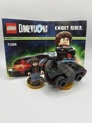 Lego Dimensions Knight Rider 71286 - Michael Knight K.I.T.T. Fun Pack Complete!