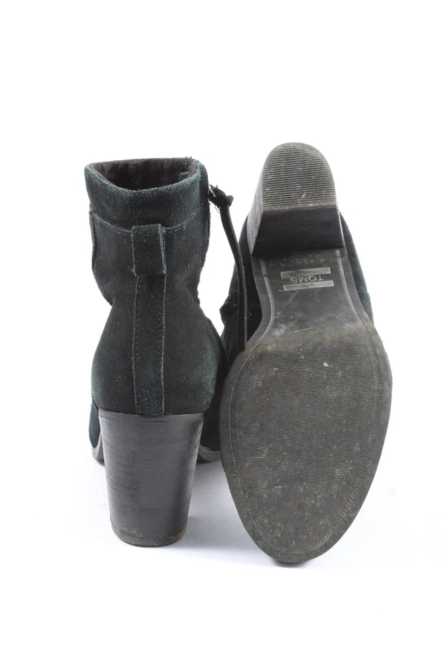 TOMS Botas con cremallera Mujeres Botines Talla EU 39 negro look casual - Imagen 2 de 4