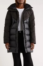 New Womens Helly Hansen Bliss Down Parka BLAC...