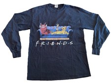 Rare Vintage Y2K Lion King Long Sleeve Shirt Friends Simba Disney Original Pumba