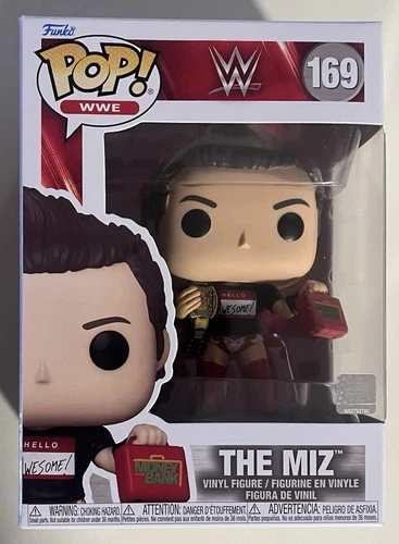 Funko POP! WWE - The Miz with Briefcase NWO Figure #169
