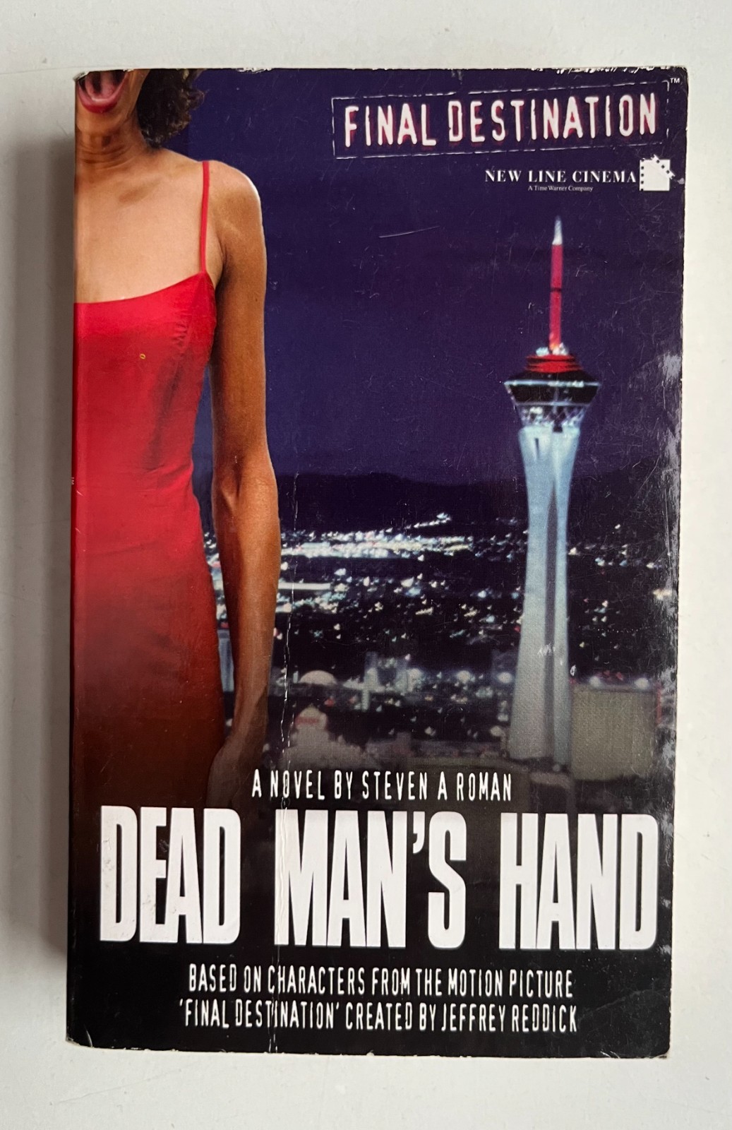 Dead Man's Hand Final Destination by Steven A Roman - Black Flame VGC OOP