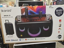 Karaoke Machine for Adults with Lyrics Display,Built-in 13.3" Screen Travel Bag