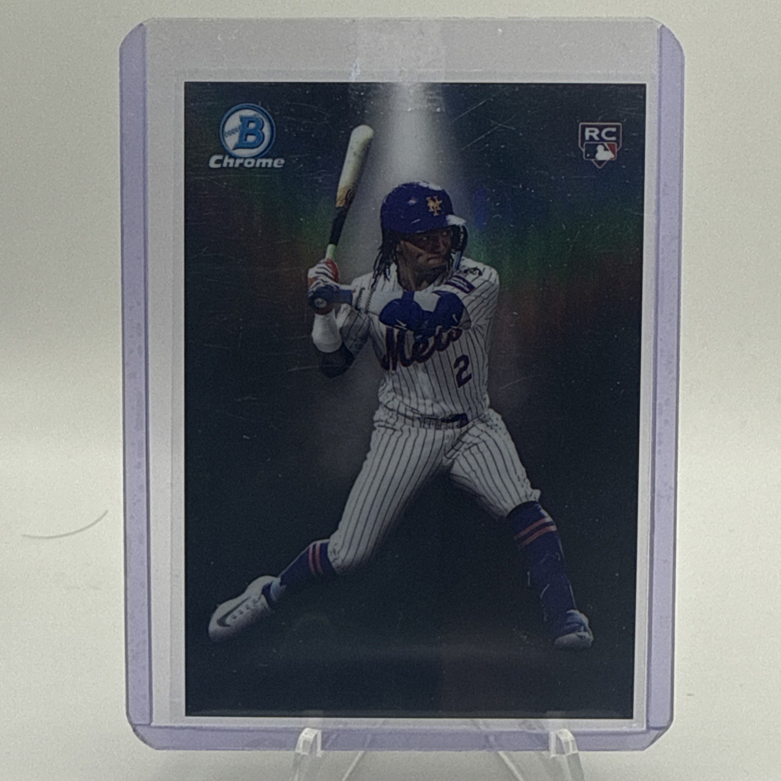 Luisangel Acuna 2025 Bowman Chrome #BS-8 Bowman Spotlights Rookie Refractor (RC)