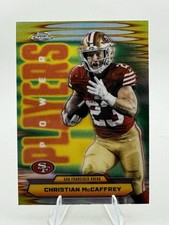 Topps Chrome 2025 Christian McCaffrey Power Players Refractor #PP-15 49ers NFL