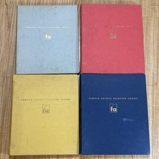 1965 Famous Artists Painting Course 1-17 -  4 Volumes Including Study Guide