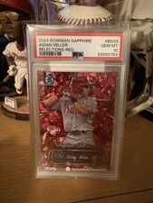 2024 Bowman Zaffiro Selezioni Aidan Miller Rosso/5 Fili