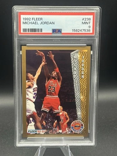 1992-93 Fleer - League Leader Michael Jordan #238