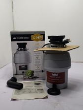 Waste King 3/4 HP L-3200. Garbage Disposal EZ Mount Twist & Lock Design Open Box