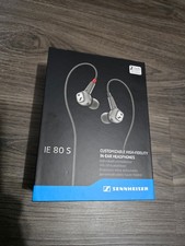 Sennheiser IE 80 S - Customizable High-Fidelity In-Ear Monitoring Headphones