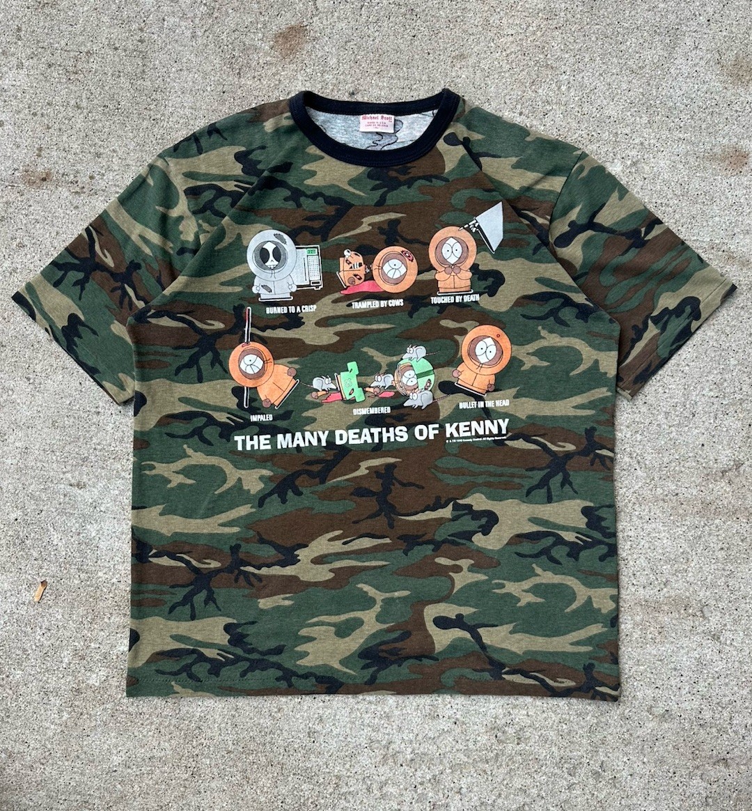 1998 many deaths of kenny south park grail  |  one of one