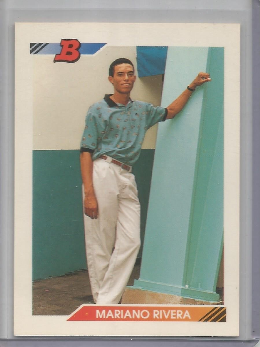 Mariano Rivera 1992 Bowman Rookie (#302)