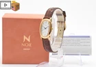 Vintage 1997 [NEAR MINT /Box] SEIKO Noie 1F21-5B70 Gold Women Quartz Watch JAPAN