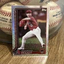 2025 Topps Series 1- #182 Brandon Pfaadt Sand Glitter Foil