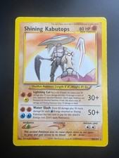 Shining Kabutops - 108/105 - Pokemon Neo Destiny Unlimited Holo Rare WOTC HP
