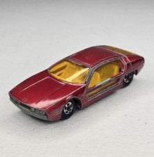 Matchbox Lesney Lamborghini Marzal Maroon Red Vintage England 1969