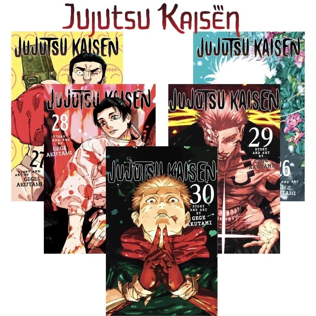 Jujutsu Kaisen Vol 21-30 Manga English Version By Gege Akutami