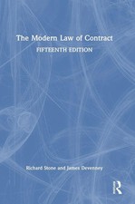 Richard Stone (u. a.) | The Modern Law of Con...