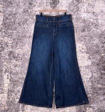 Pilcro Jeans 32 Womens Anthropologie High Rise Wide Leg Trouser Welt Pocket