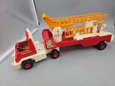 Vintage 1978 Fisher-Price Hook  Ladder FIRE TRUCK 319
