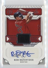 2022 National Treasures NT Materials Signatures /25 Rob Refsnyder Auto 13c7