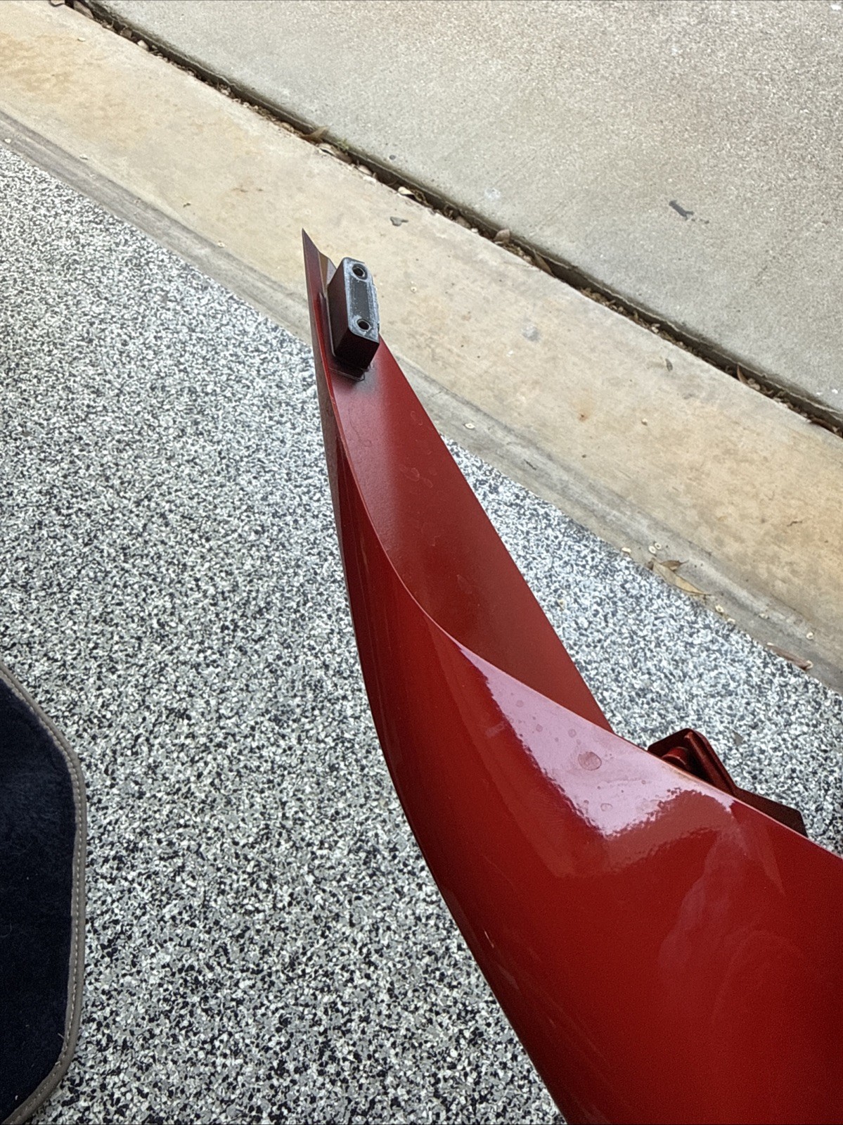 Ferrari F8 ,LEFT LATERAL  WING ,OEM FERRARI P/N 891163