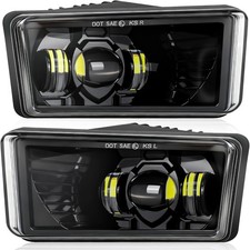 Silverado LED Fog Lights for 07-14 Chevy Silverado 1500/Silverado 2500HD 3500...
