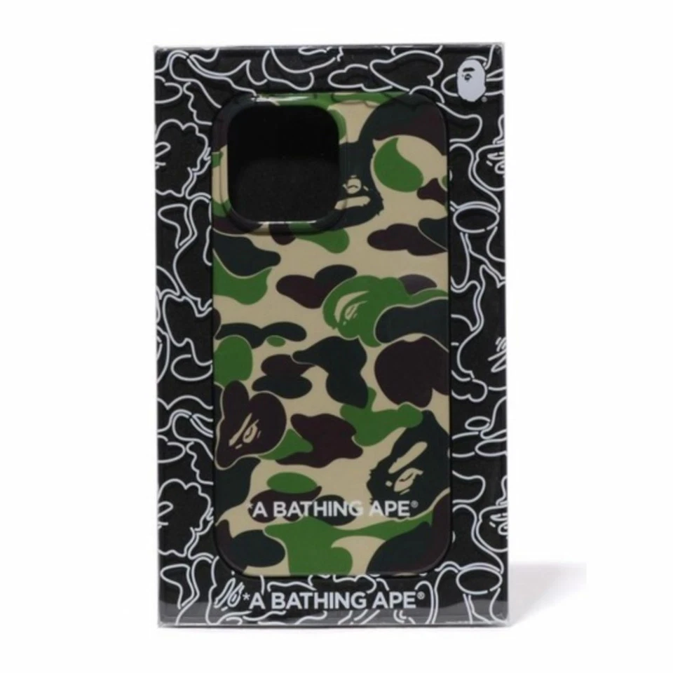 A Bathing Ape iPhone 16 Pro Max Case Camo Pattern Green Magsafe Tpu Unopened - Image 3 of 4