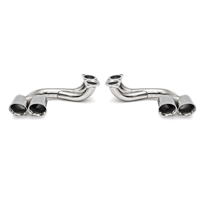 Fabspeed Ferrari 360 Deluxe Quad Style Polished Chrome Tips 1999-2005