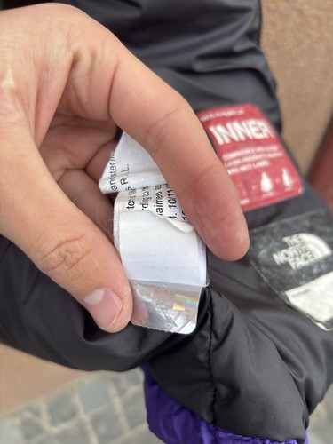 THE NORTH FACE 700 Retro Nuptse 1996 Retro Down Puffer Jacket Ski Outdoor - Picture 13 of 14