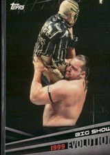 2018 Topps WWE #E-2 Big Show Evolution