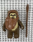 Vintage Star Wars Wicket Action Figure & Weapon Kenner 1984 Taiwan