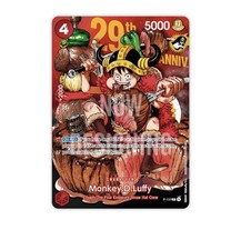 PRE SALE Bandai En One Piece Monkey D. Luffy Promo P-159 29th Anniversary 2-Card