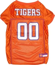 Pets First NCAA College Clemson Tigers Mesh Jersey for Medium, 