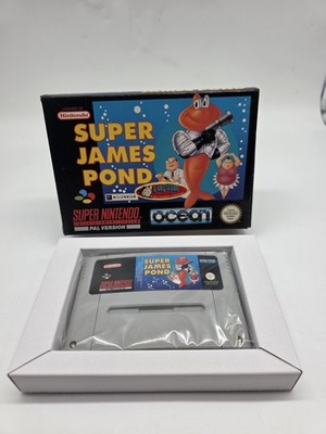 Super James Pond Super Nintendo SNES Ovp BOX