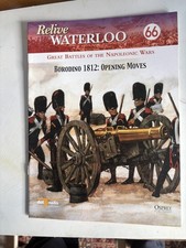 Relive Waterloo Osprey publication Napoleonic BORODINO  1812 military uniforms  