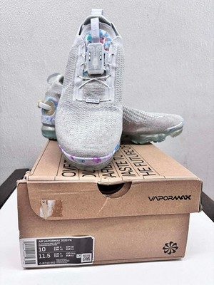 Size 10 - Nike Air VaporMax 2020 Flyknit Summit White women size 11.5