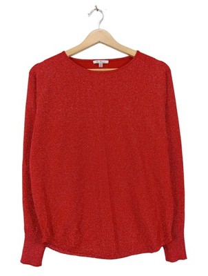 VILA MILANO Rundhalspullover Damen Pullover Gr. DE 36 rot Casual-Look