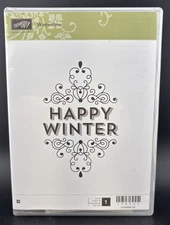 Stampin’ Up! Wintertime 136565 Rubber Cling Stamp Saying