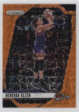 2024 Panini Prizm WNBA Orange Velocity Prizm Rebecca Allen #124 11ba
