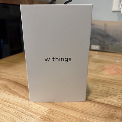Withings Steel HR Sport Hybrid Smart Watch Heart Rate Gray HWA03B 40mm New