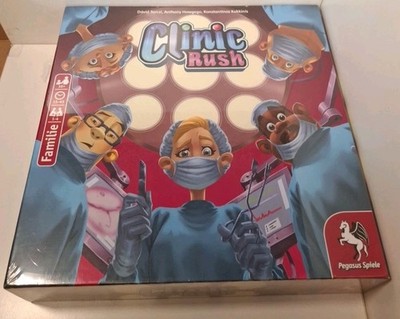 Clinic Rush | kooperatives Echtzeit-Brettspiel | Pegasus Spiele