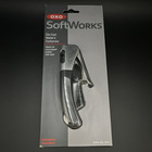 OXO SoftWorks Waiter’s Corkscrew w/ Foil Cutter & Bottle Opener, Black/Silver — photo 1