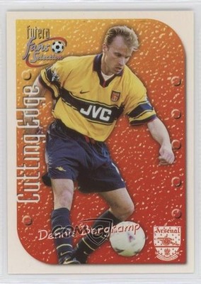 1999 Futera Fans Selection Arsenal Cutting Edge Dennis Bergkamp #CE1 0cp0