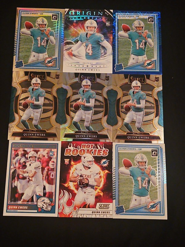 2025 Panini Origins - Rookies Quinn Ewers, Quinn Ewers #102 (RC)