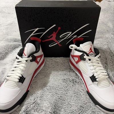 Mens Size 11 - Nike Air Jordan 4 Retro Red Cement (DH6927-161) NEW!