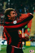 ANDRIY SHEVCHENKO SIGNED AC MILAN LEGEND 12X8 PHOTO (ACG CERT AG17142)
