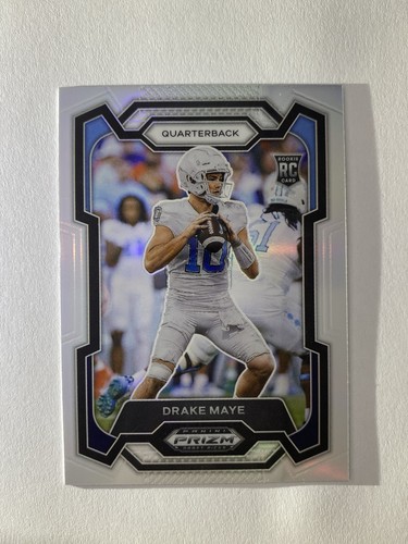 2024 Panini Prizm Draft Picks Drake Maye #103 Silver RC 🔥💎📈 - Picture 1 of 2
