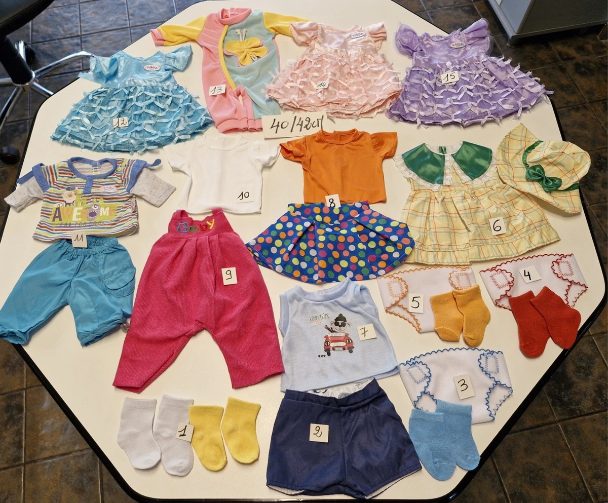 Bb30 - pyjama soir de fete - vetement pour poupon 30cm - corolle vetements | poupees | jouéclub