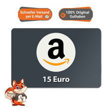 Amazon 15€ Euro Digitaler Guthaben Code Gift Geschenk Gutscheincode via E-Mail